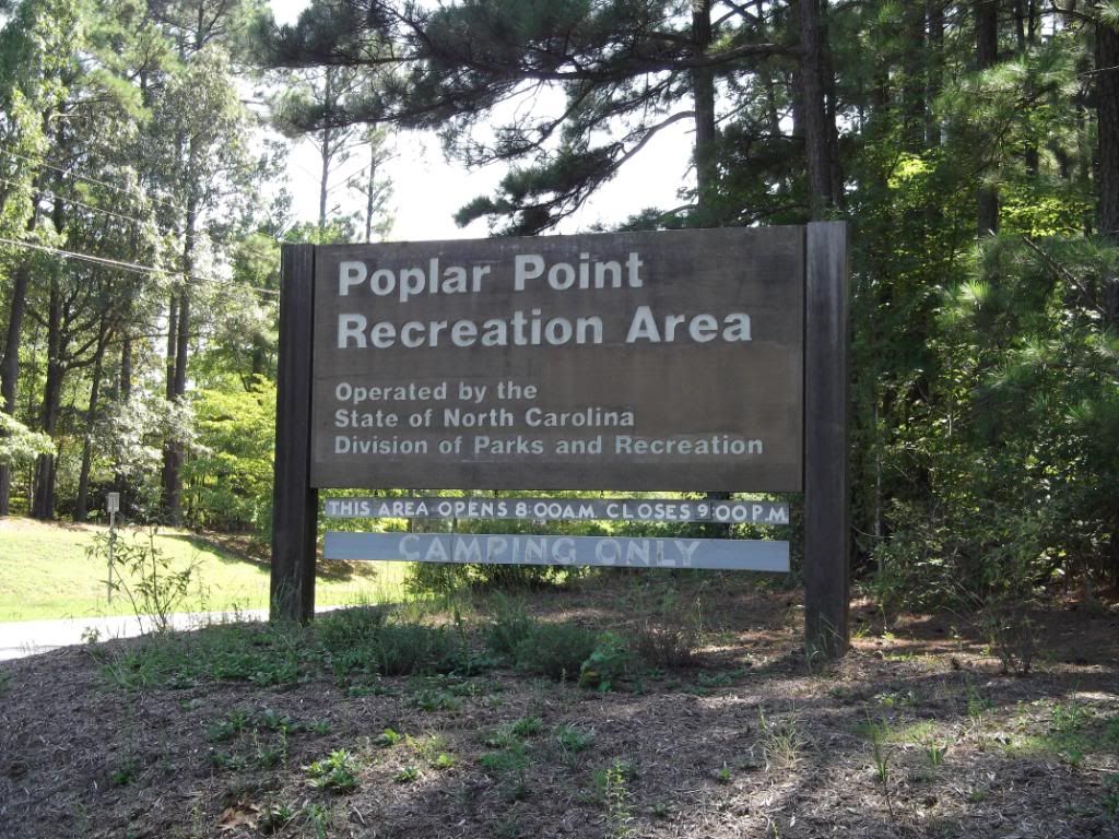 Poplar Point Campground, Jordan Lake Photo by carolinabeachecu